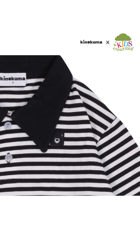 Rogubi Striped Collared Shirt