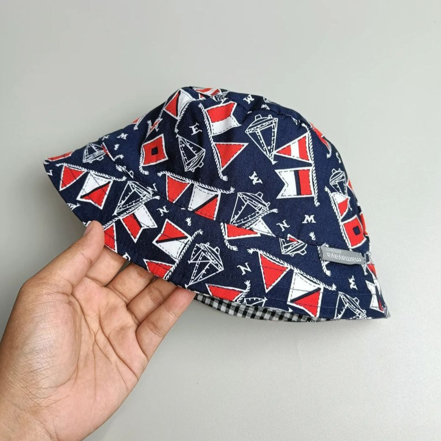 Boat Motif Bucket Hat