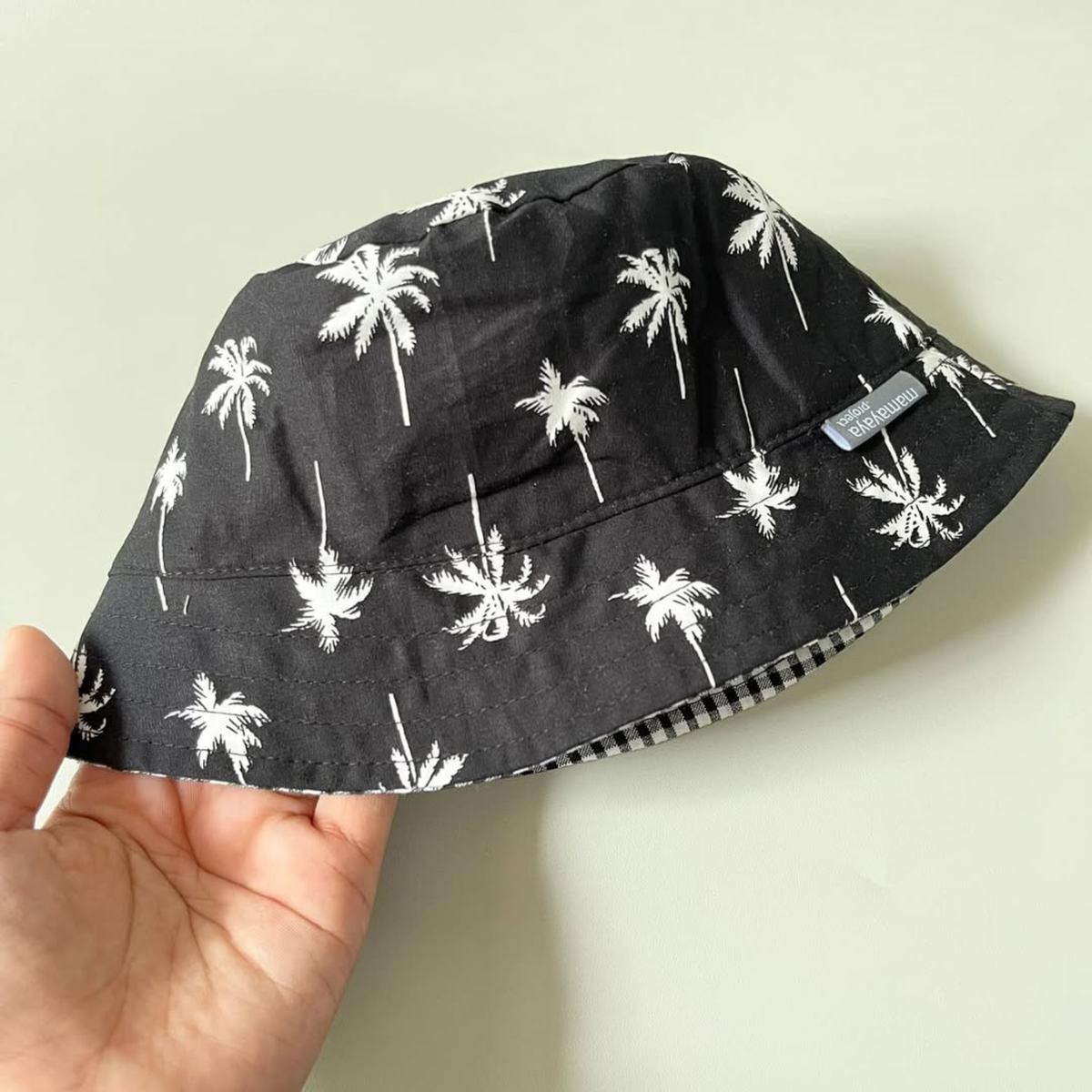 Midnight Palms Bucket Hat