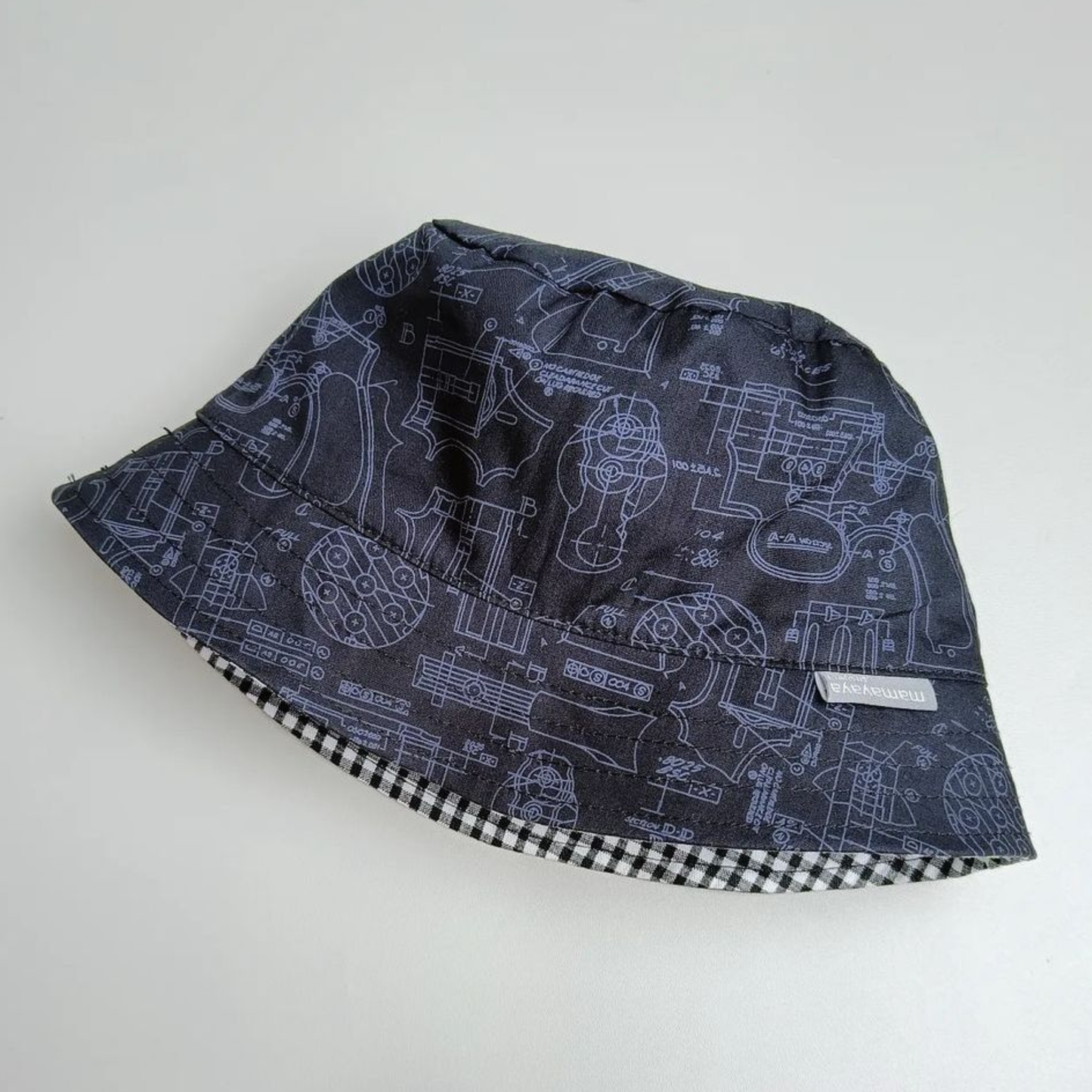 Mechanic Motif Bucket Hat