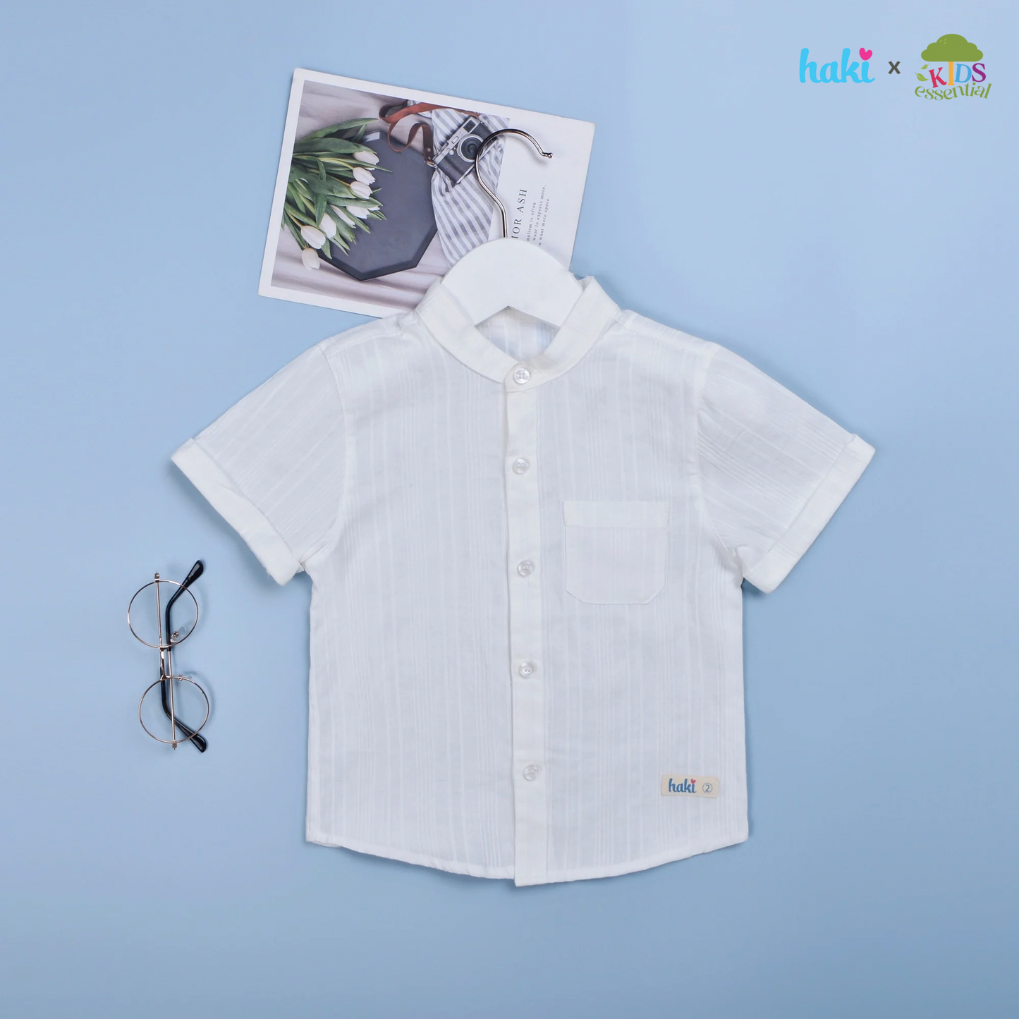 Mandarin Collar Shirt