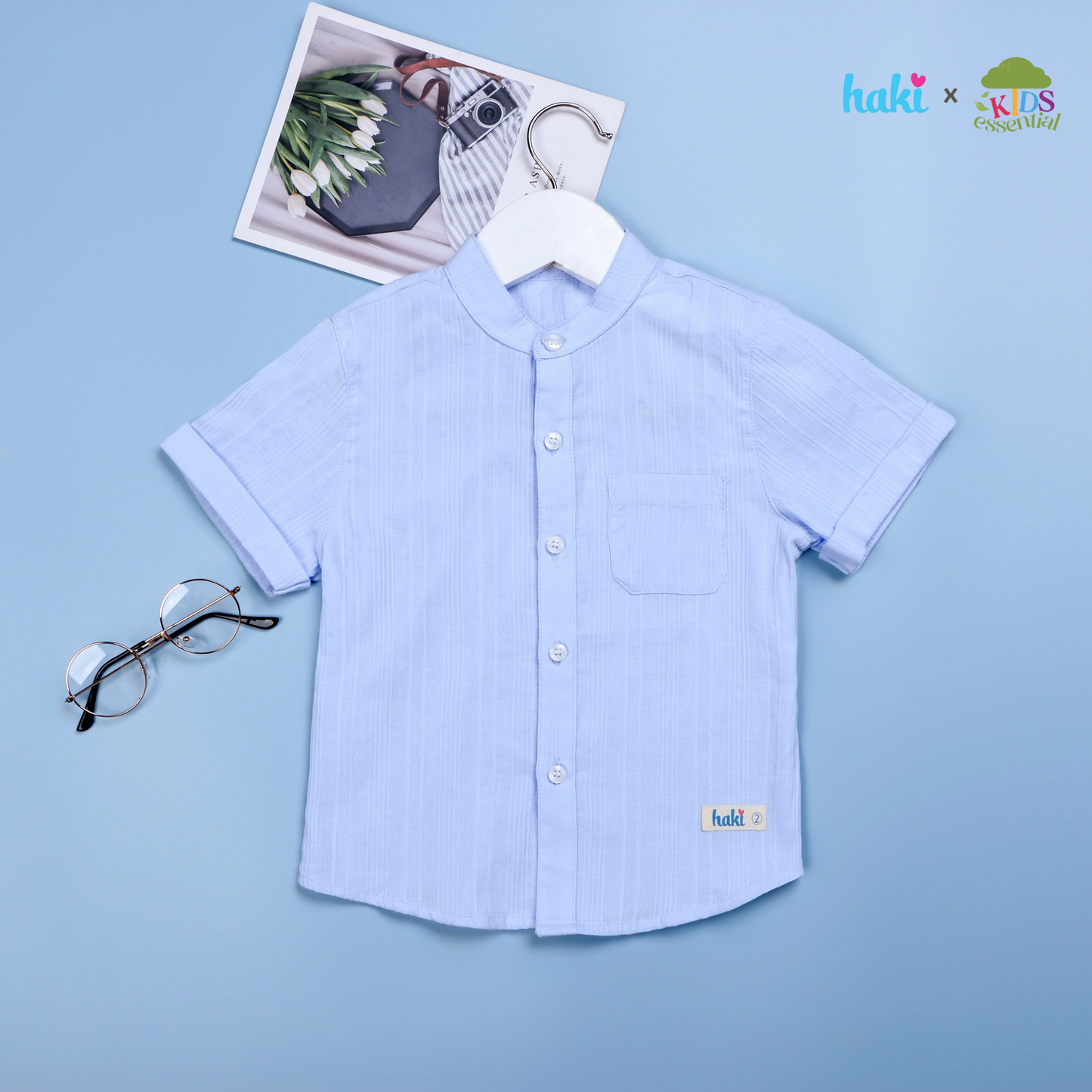 Mandarin Collar Shirt