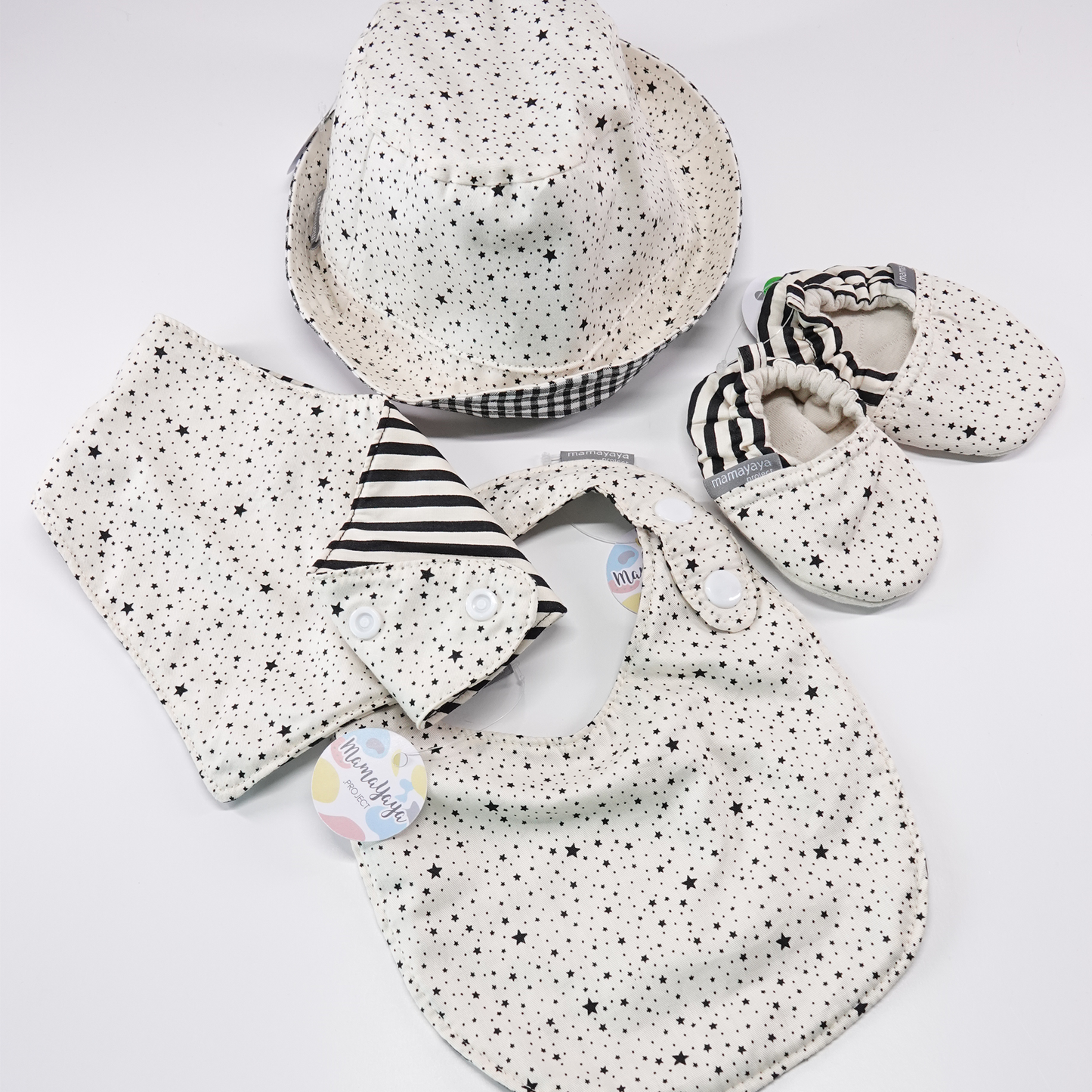 Mini Twinkle Baby Bib Set