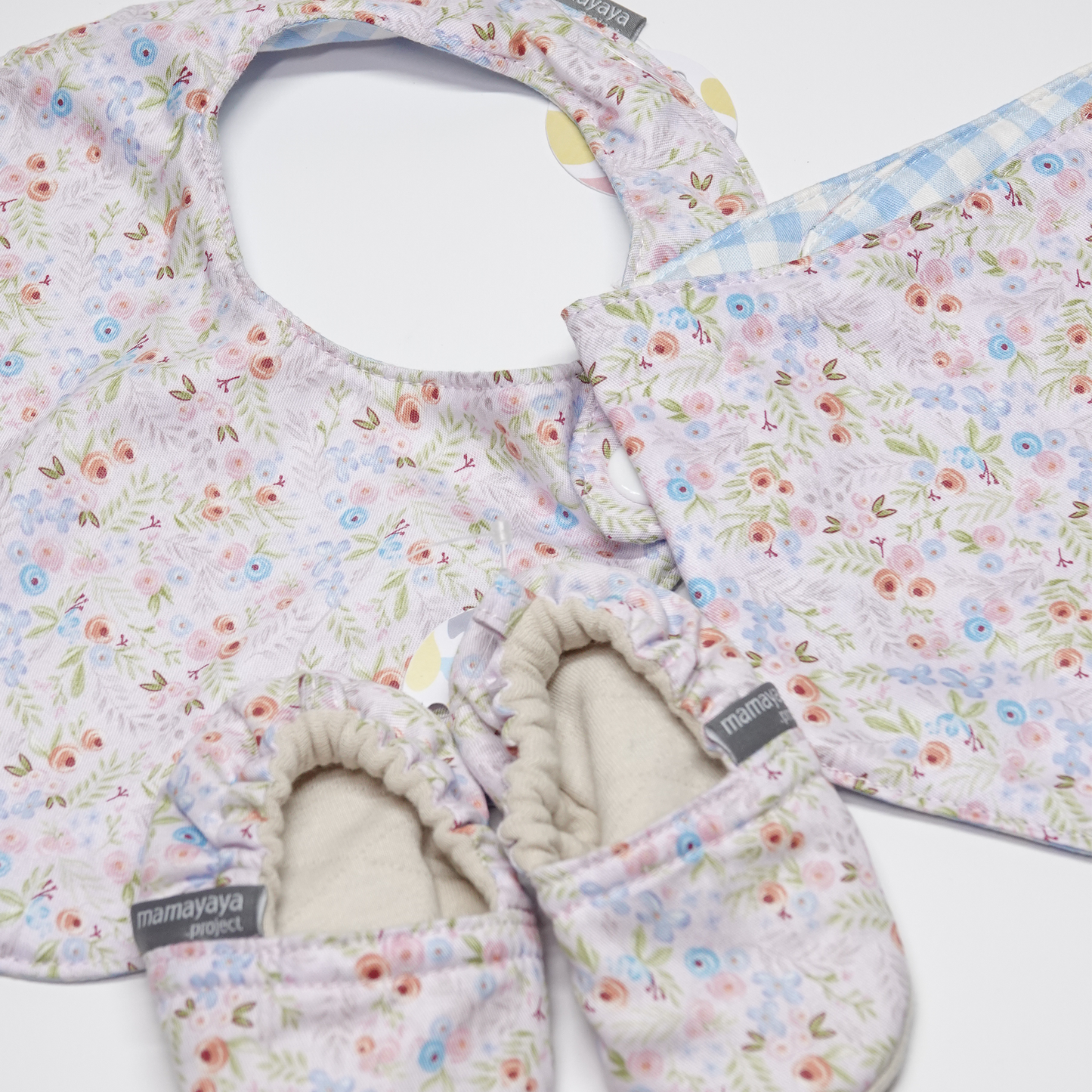 Dandelion Wishes Baby Bib Set (Pink)