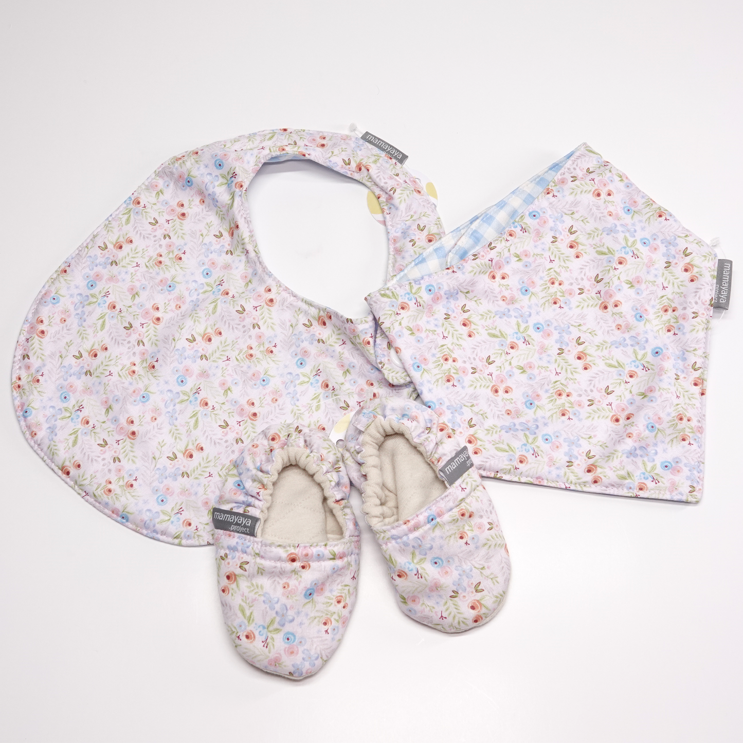 Dandelion Wishes Baby Bib Set (Pink)