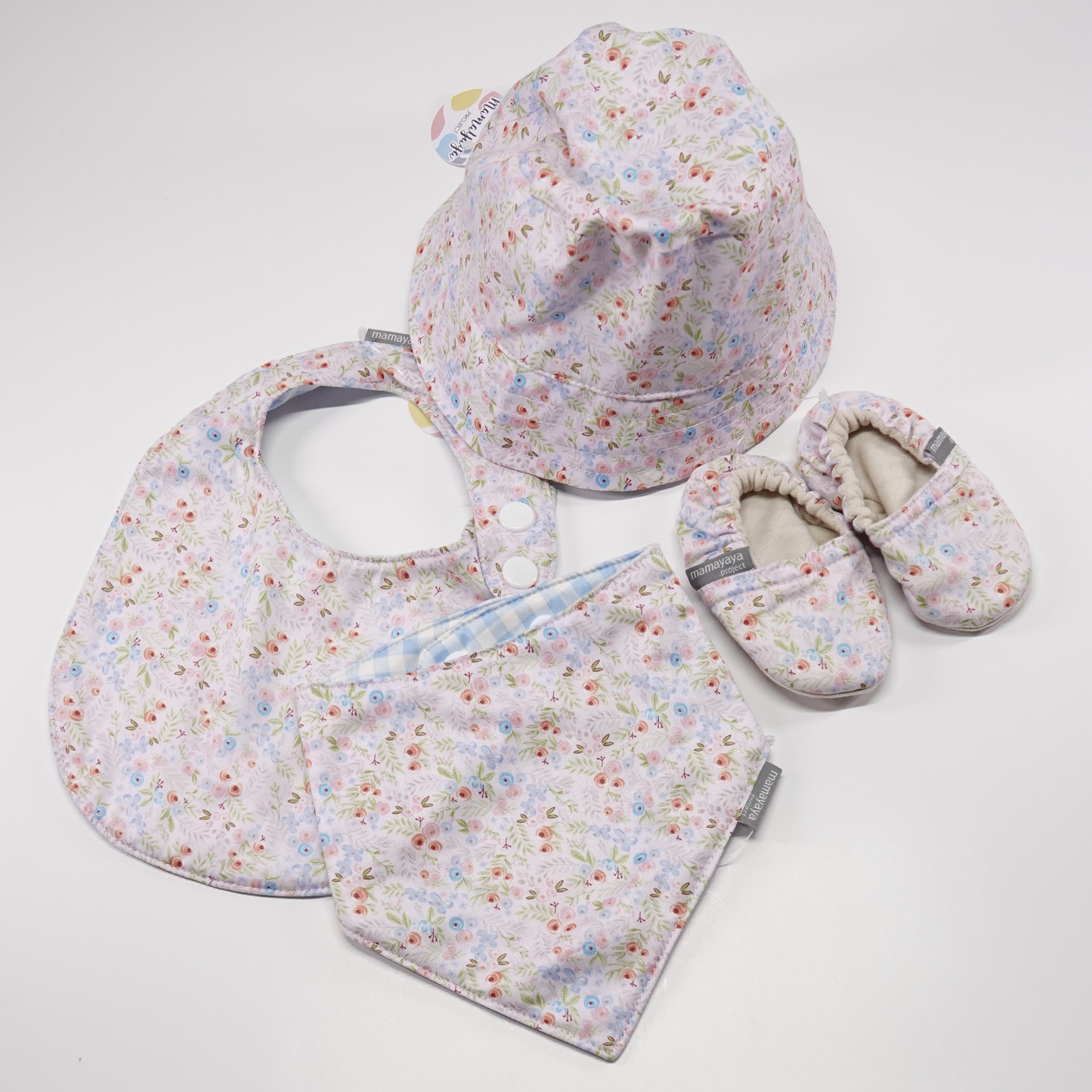 Dandelion Wishes Baby Bib Set (Pink)
