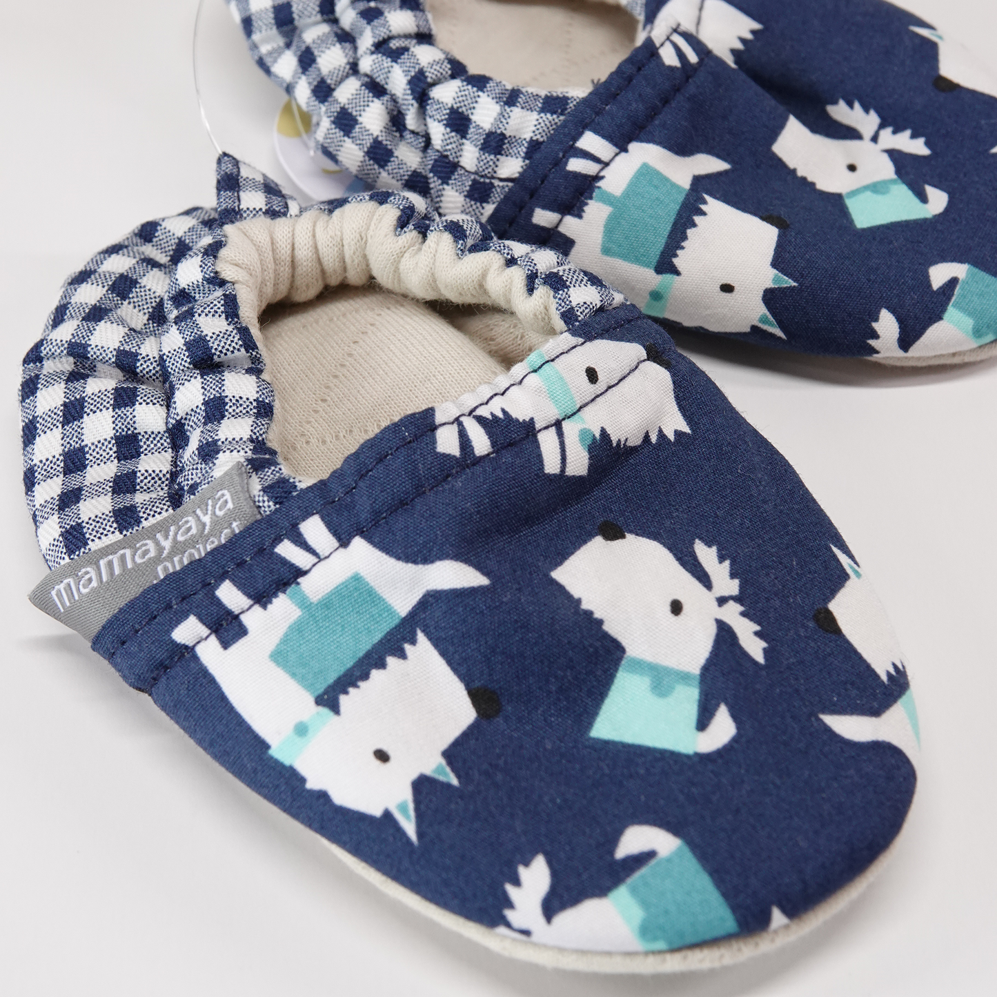 Clean Puppy Print Baby Bib Set