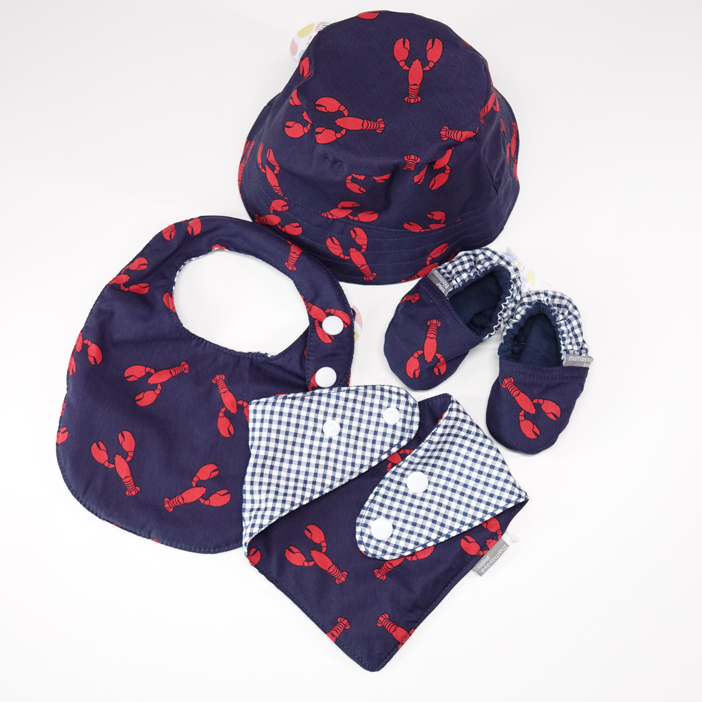 Lobster Navy Baby Travel Set