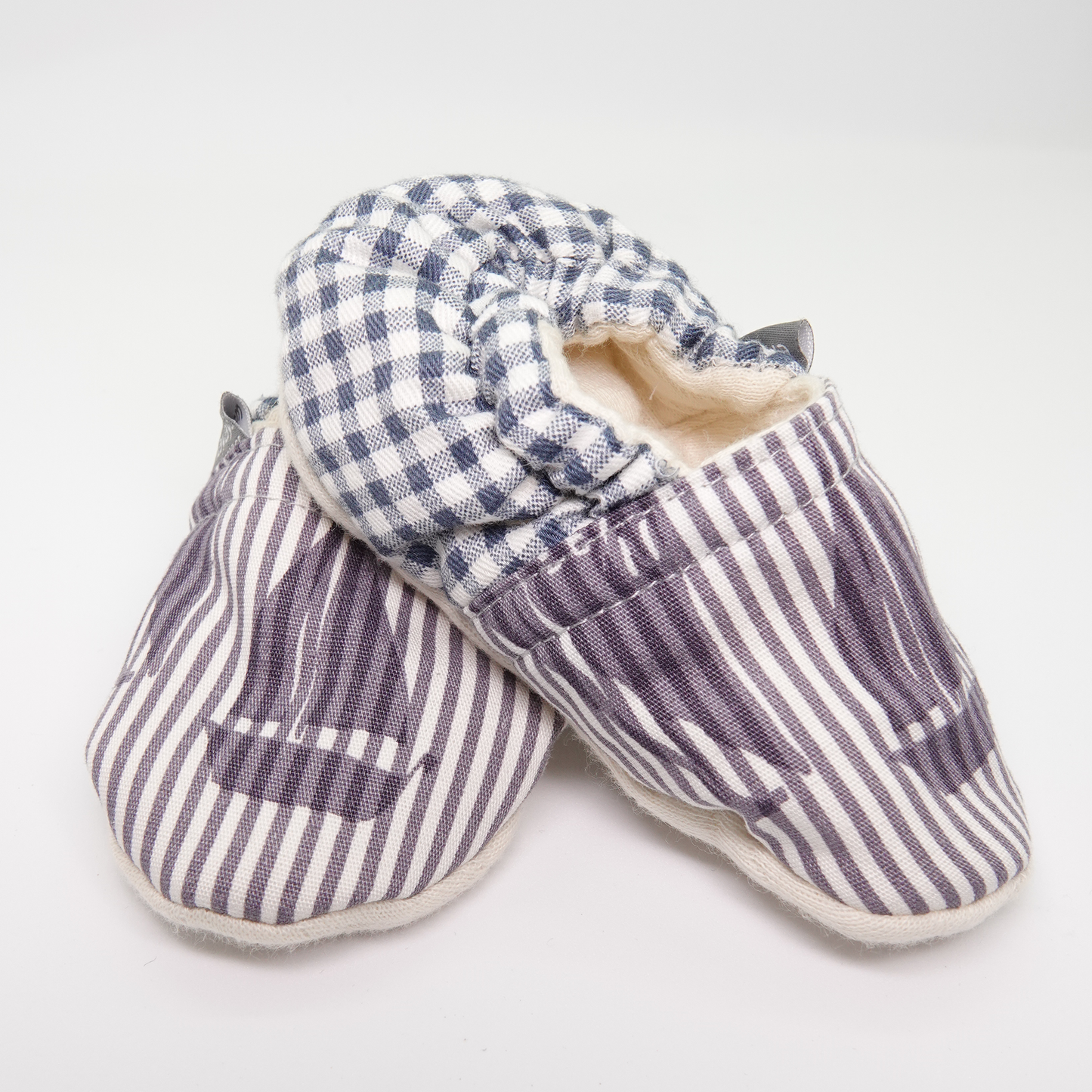 Striped Yacht baby soft soles