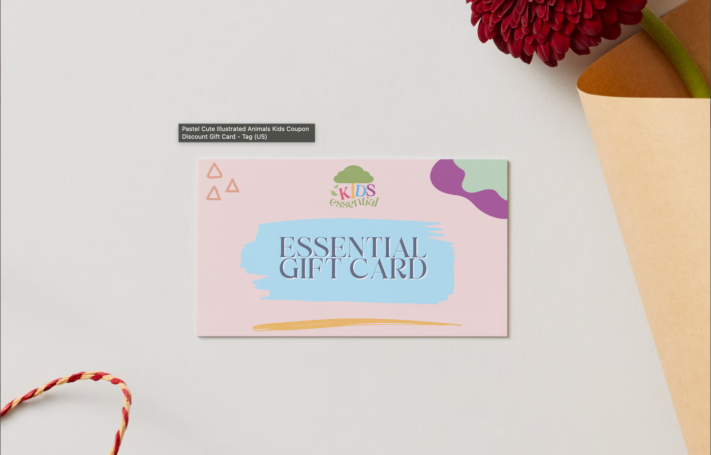 Essential Digital Gift Card