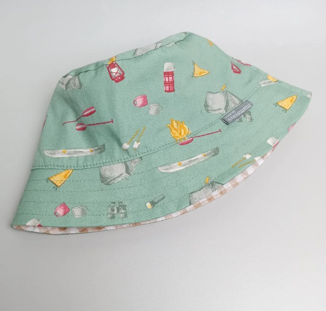 Go Green Camping Bucket Hat
