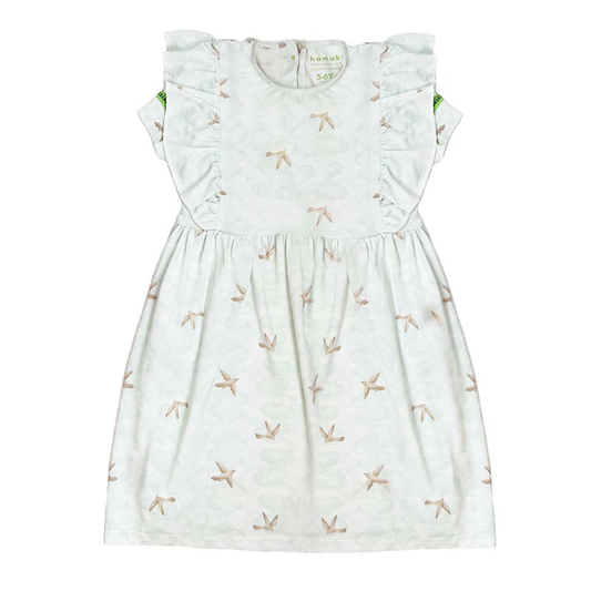 Frill Dress - Whispering Wings