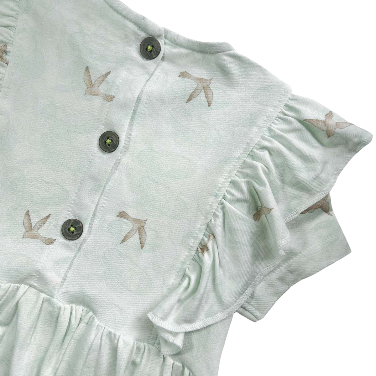 Frill Dress - Whispering Wings