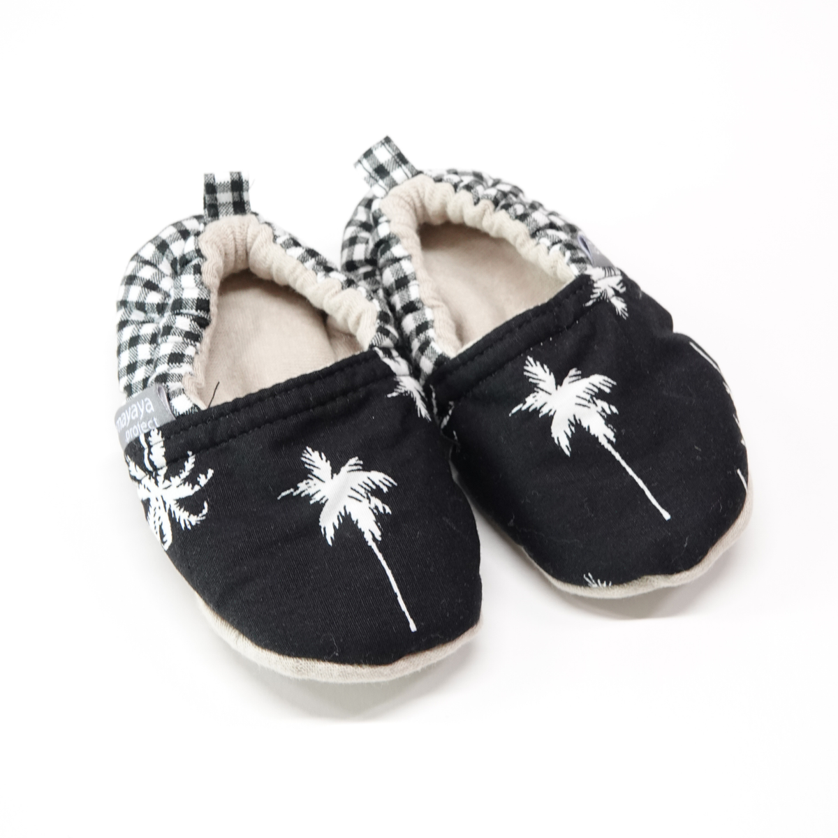 Midnight Palms Baby Soft Soles