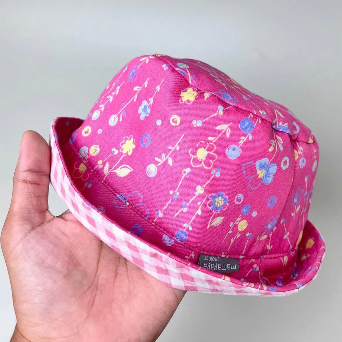 Tangkai Pink Bucket Hat