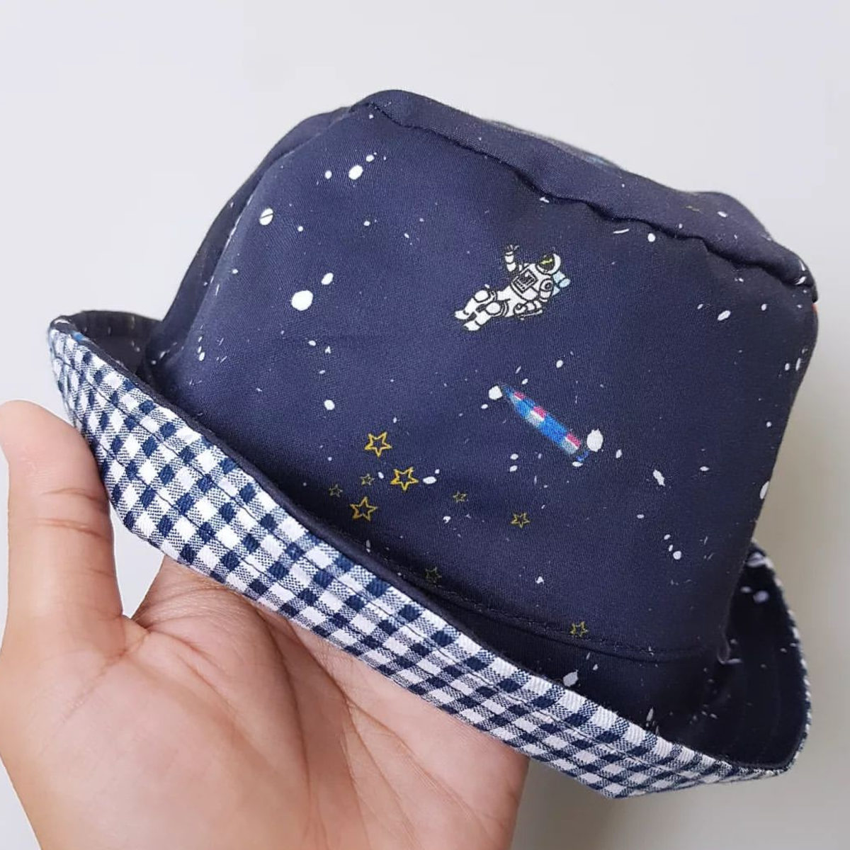 Galaxy Navy Bucket Hat