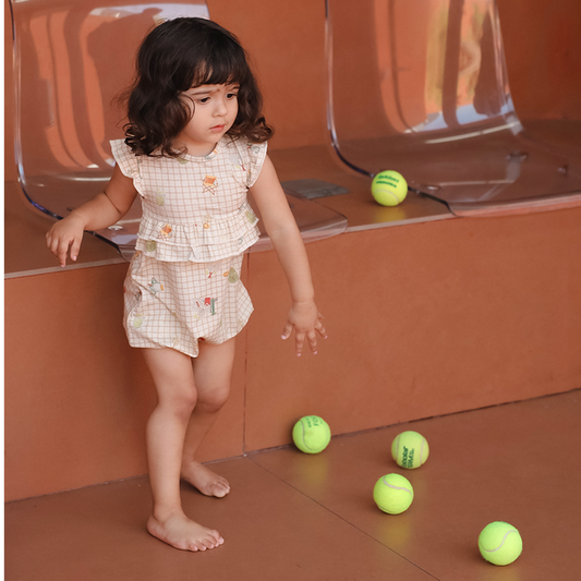 Deuce Ruffle Romper