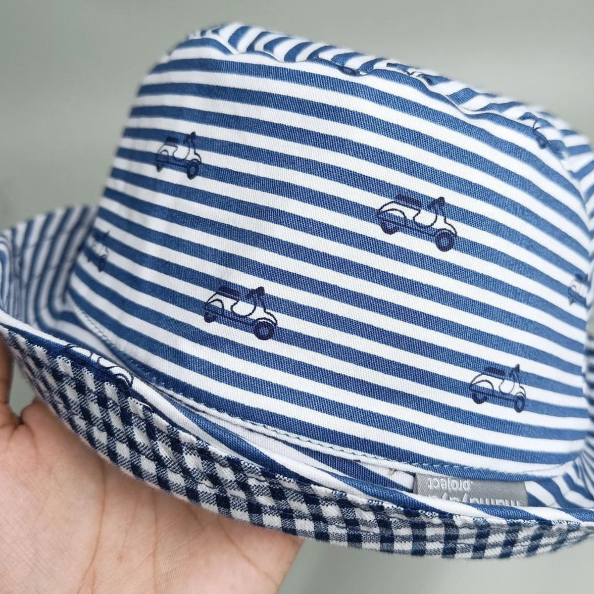 Scooter Stripes Bucket Hat