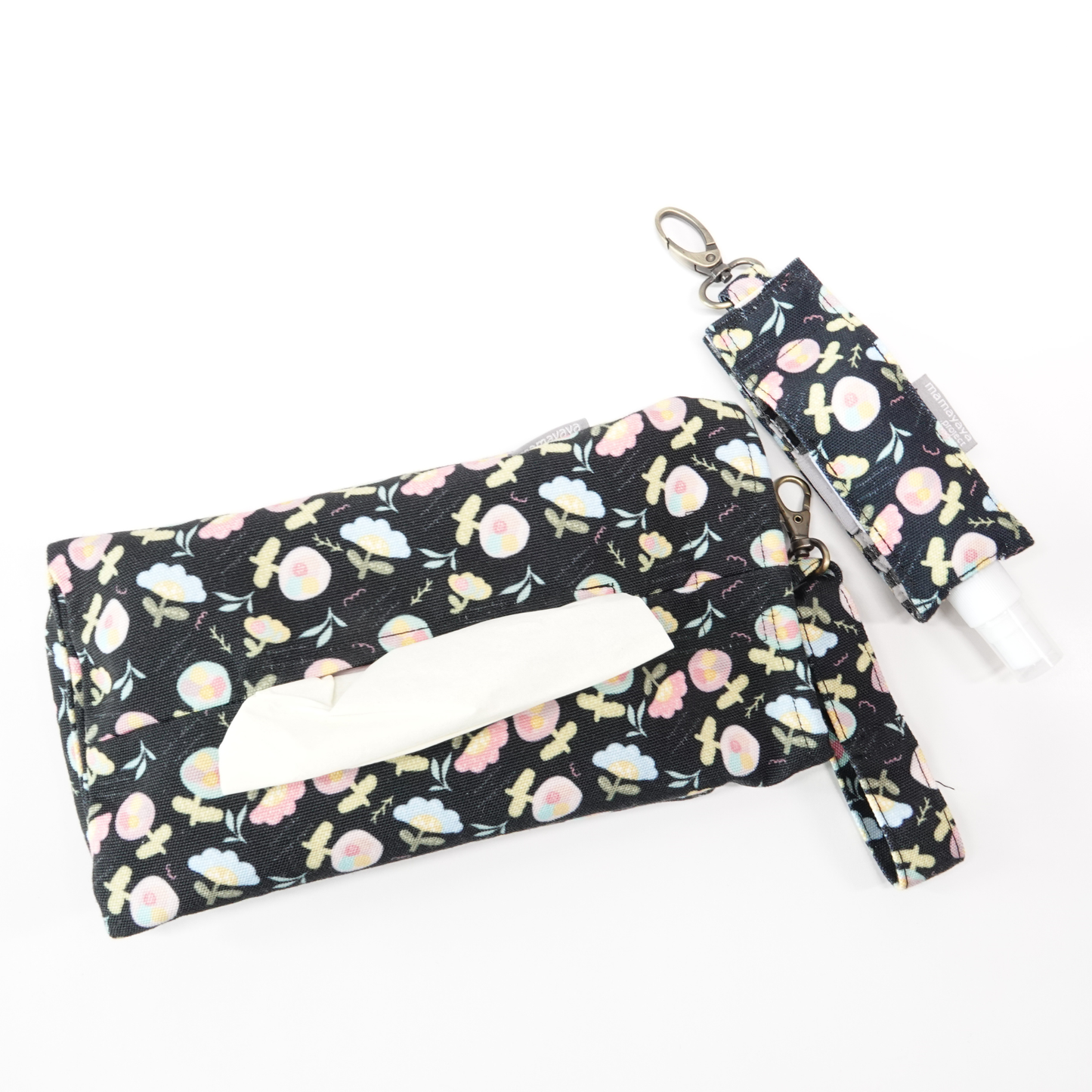 Amara Black 2 in 1 Tissue Pouch