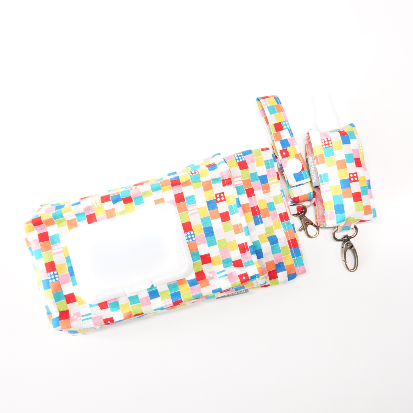 Rainbow Check 2 in 1 Tissue Pouch