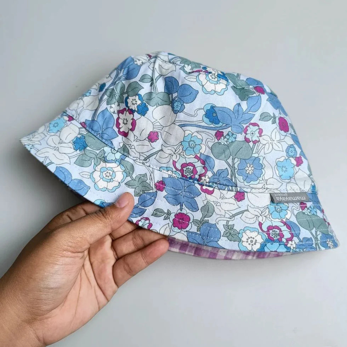 Green Anemone Flower Bucket Hat