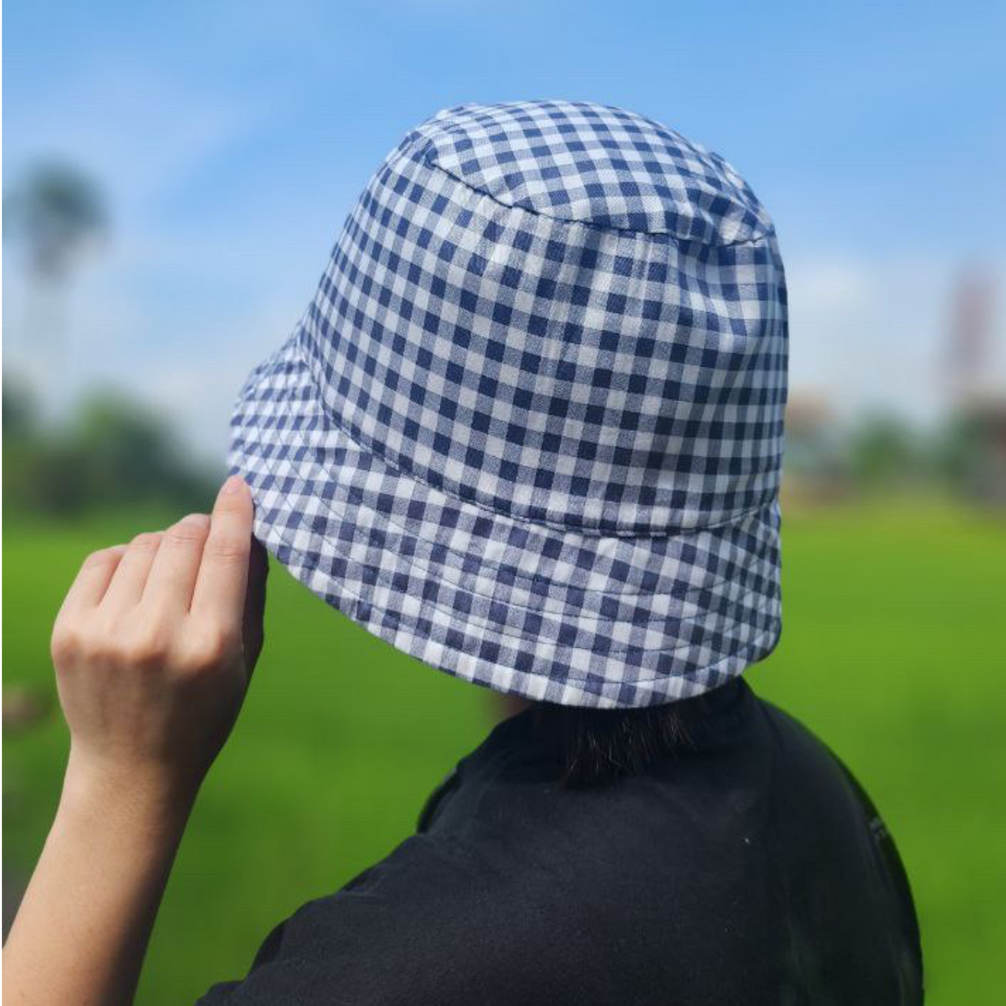 Lobster Denim Bucket Hat