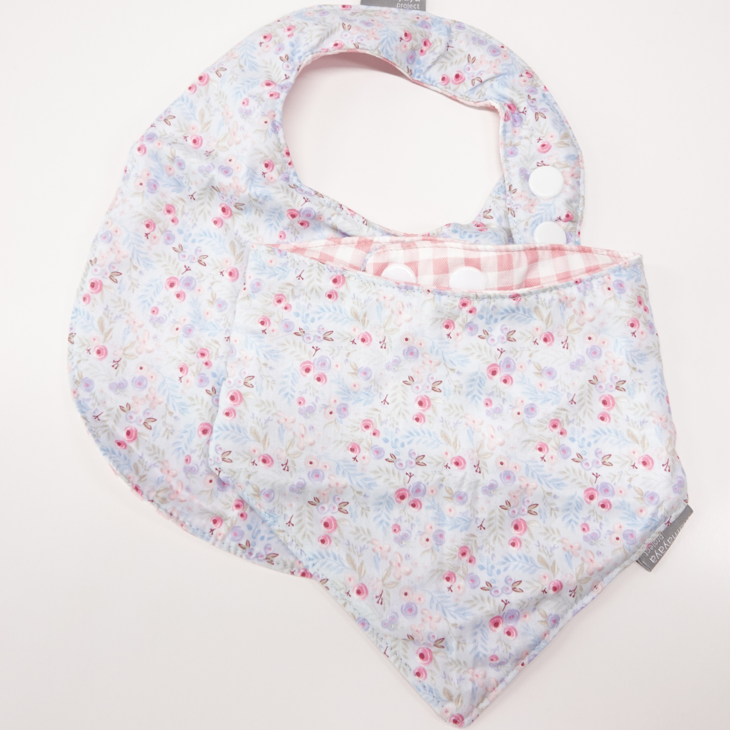 Dandelion Wishes Baby Bib Set (Blue)