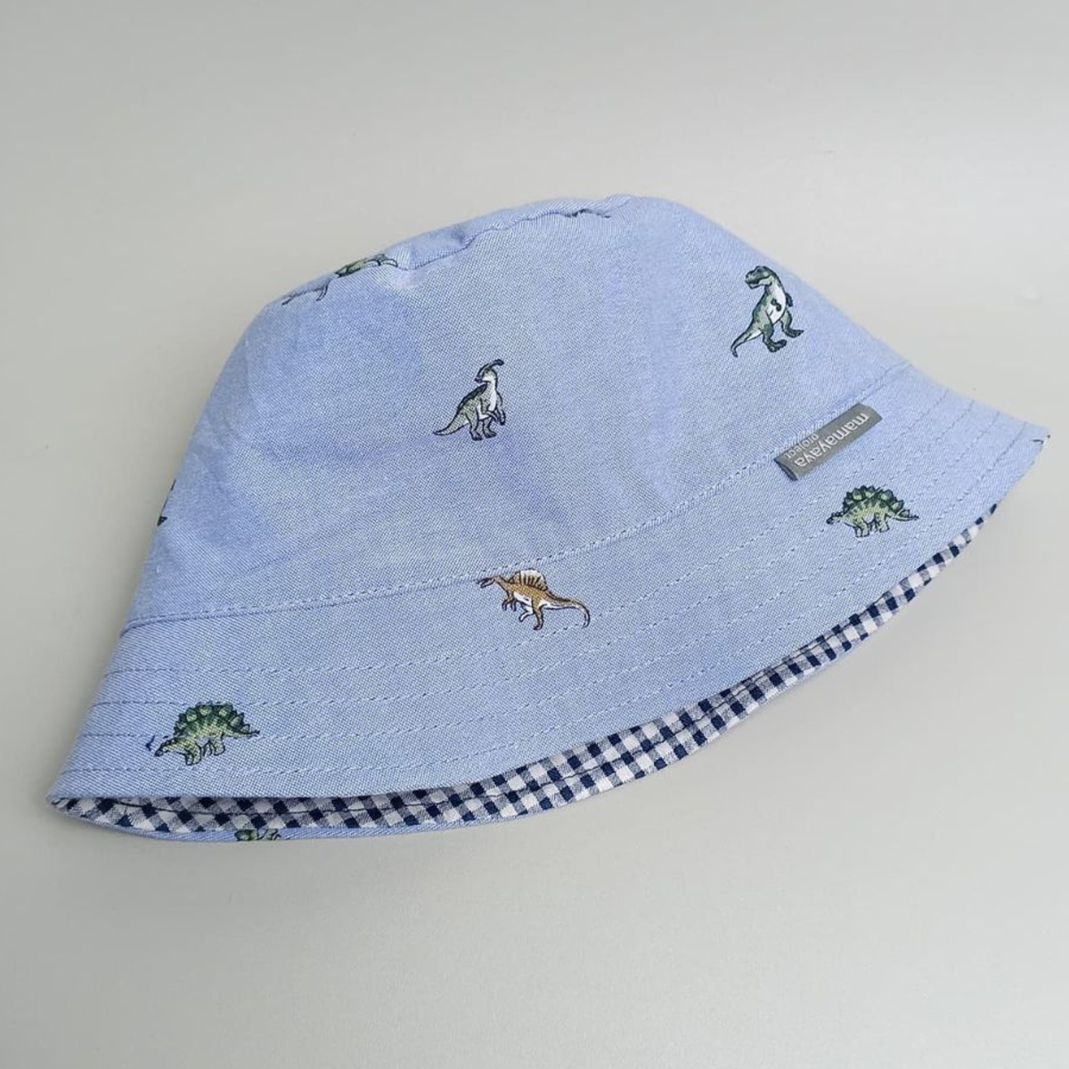 Dino Biru Bucket Hat