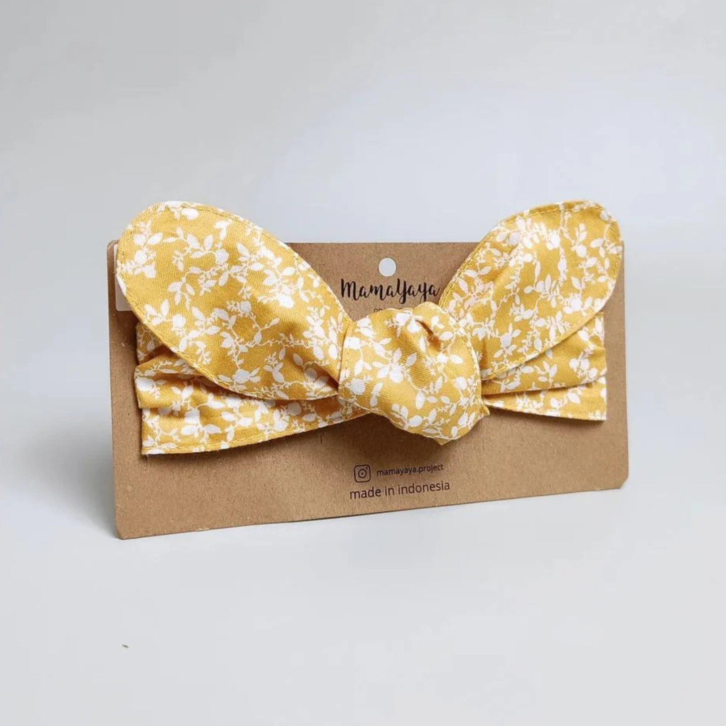 Golden Clove Top Knot Headband