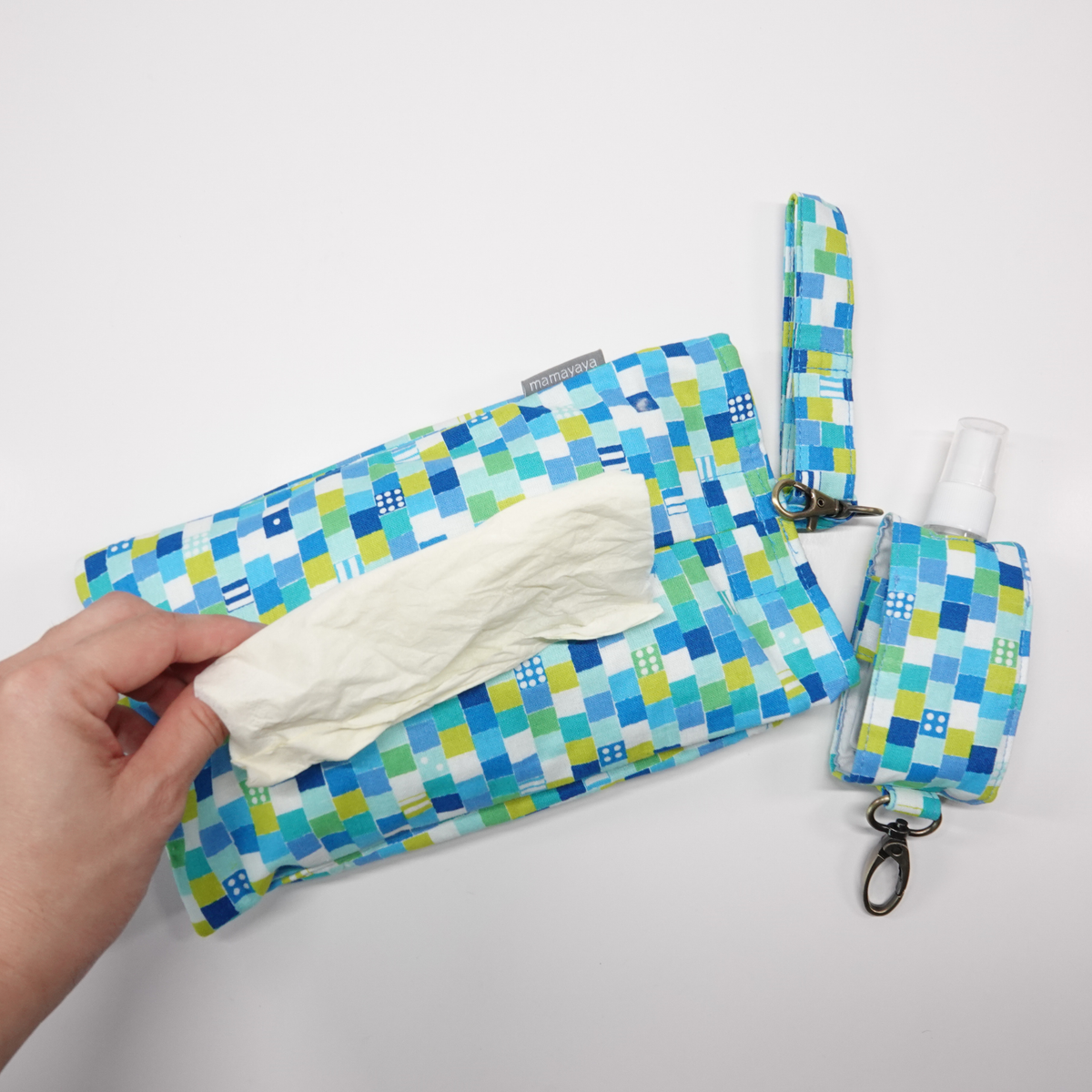 Ocean Check 2 in 1 Tissue Pouch