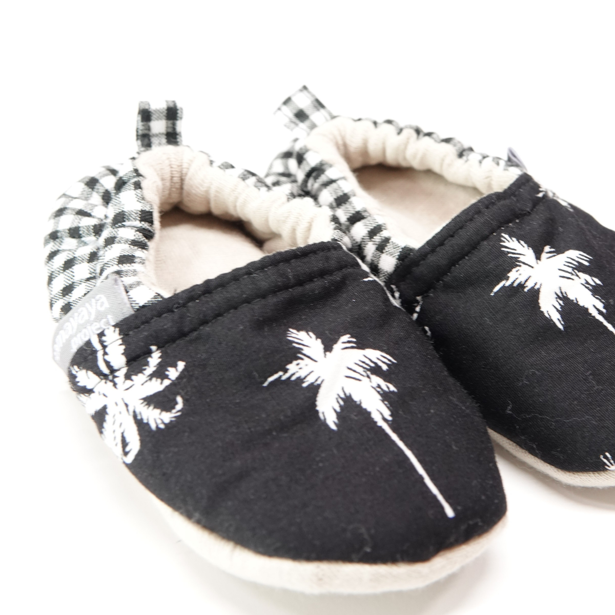 Midnight Palms Baby Soft Soles