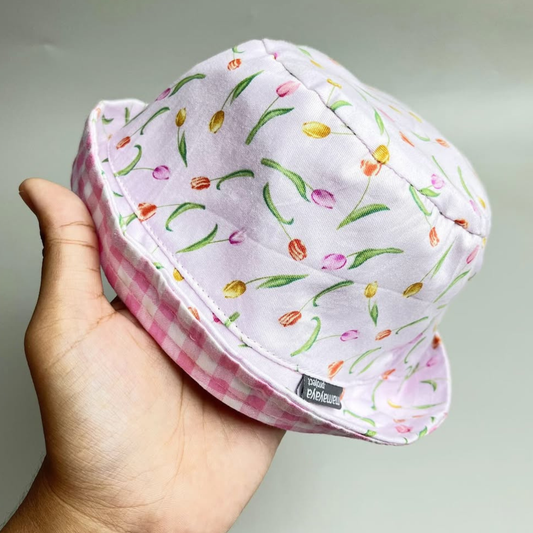 Tulip Pink Bucket Hat