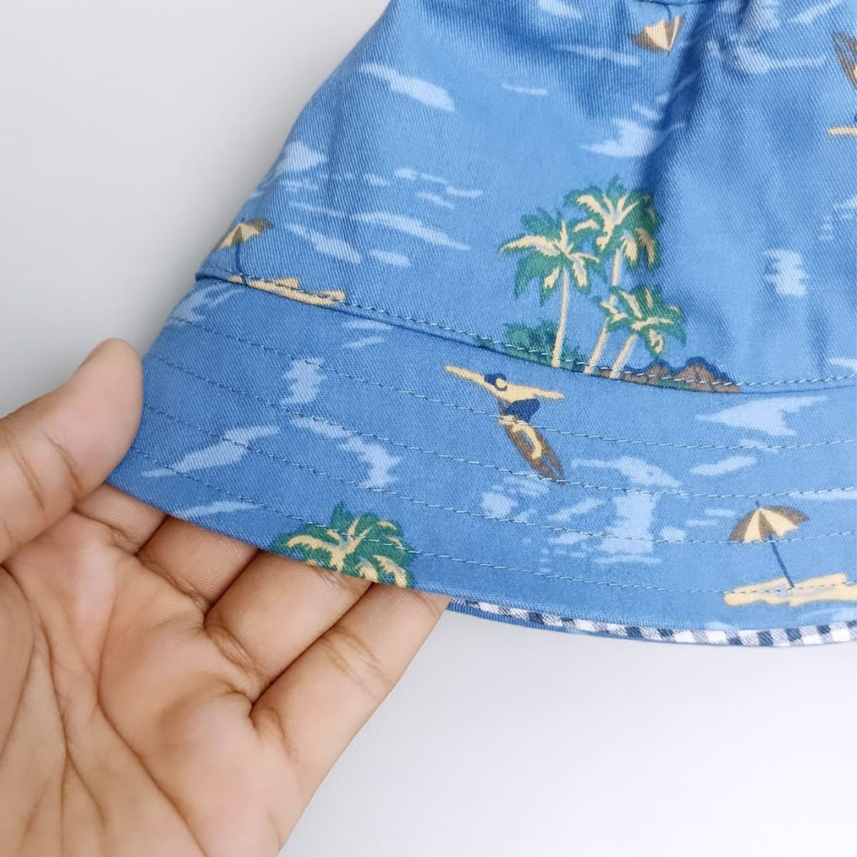 Seaside Denim Bucket Hat