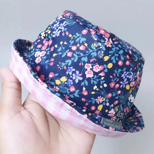 Daffodils Navy Bucket Hat
