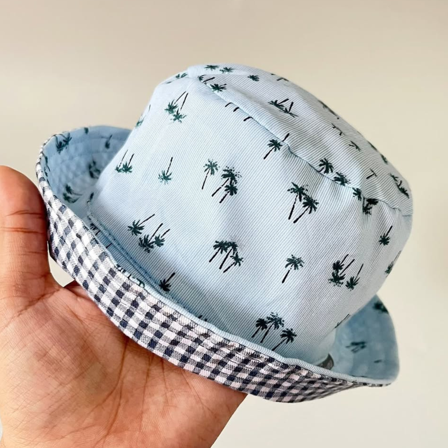Azure Palms Bucket Hat