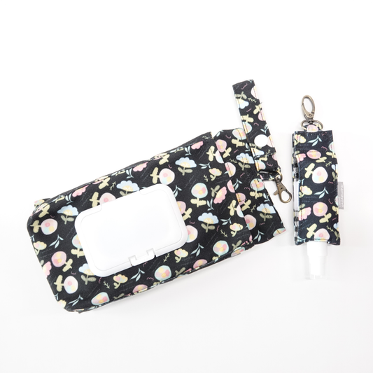 Amara Black 2 in 1 Tissue Pouch