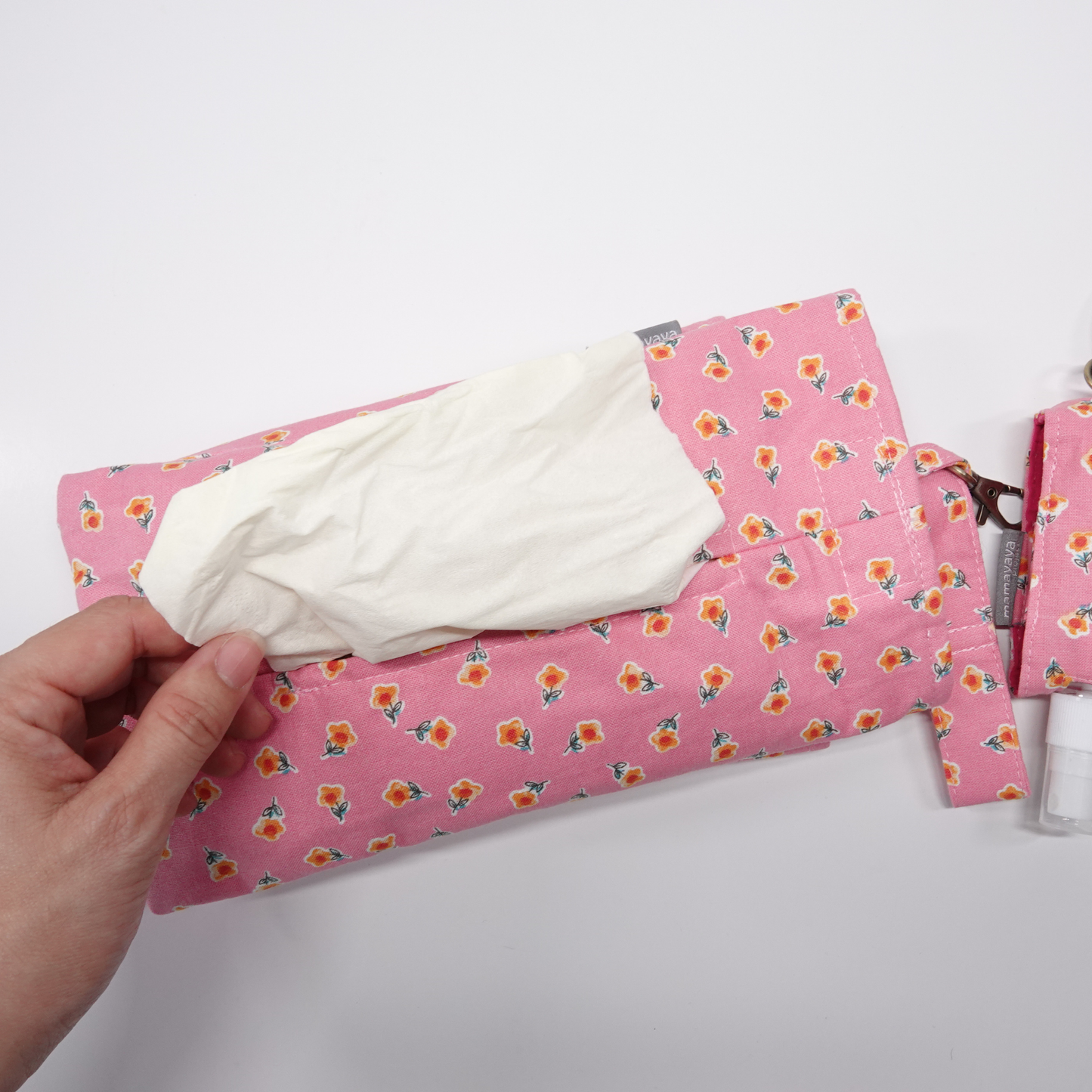 Primrose Pink 2 in 1 Tissue Pouch