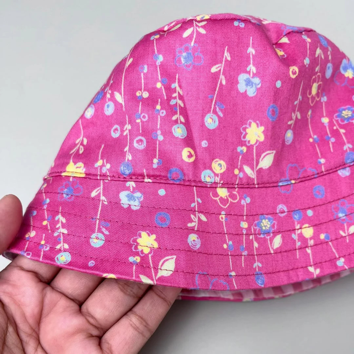 Tangkai Pink Bucket Hat