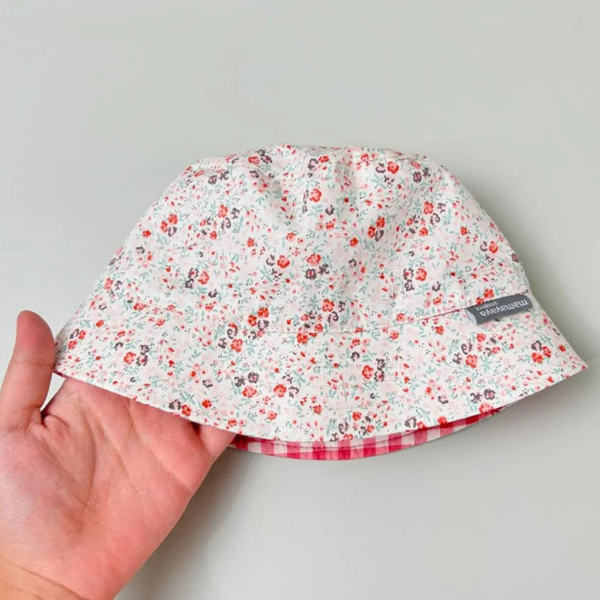 Iris Orange Bucket Hat