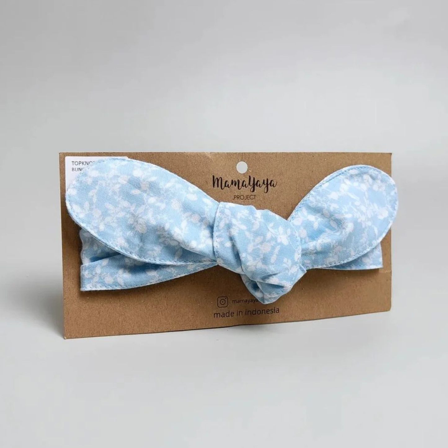 Azure Clove Top Knot Headband