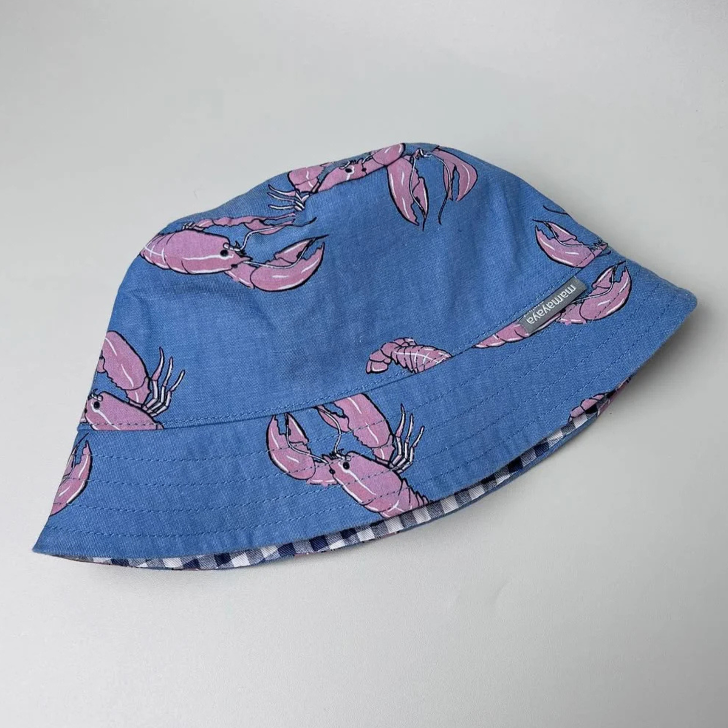 Lobster Denim Bucket Hat