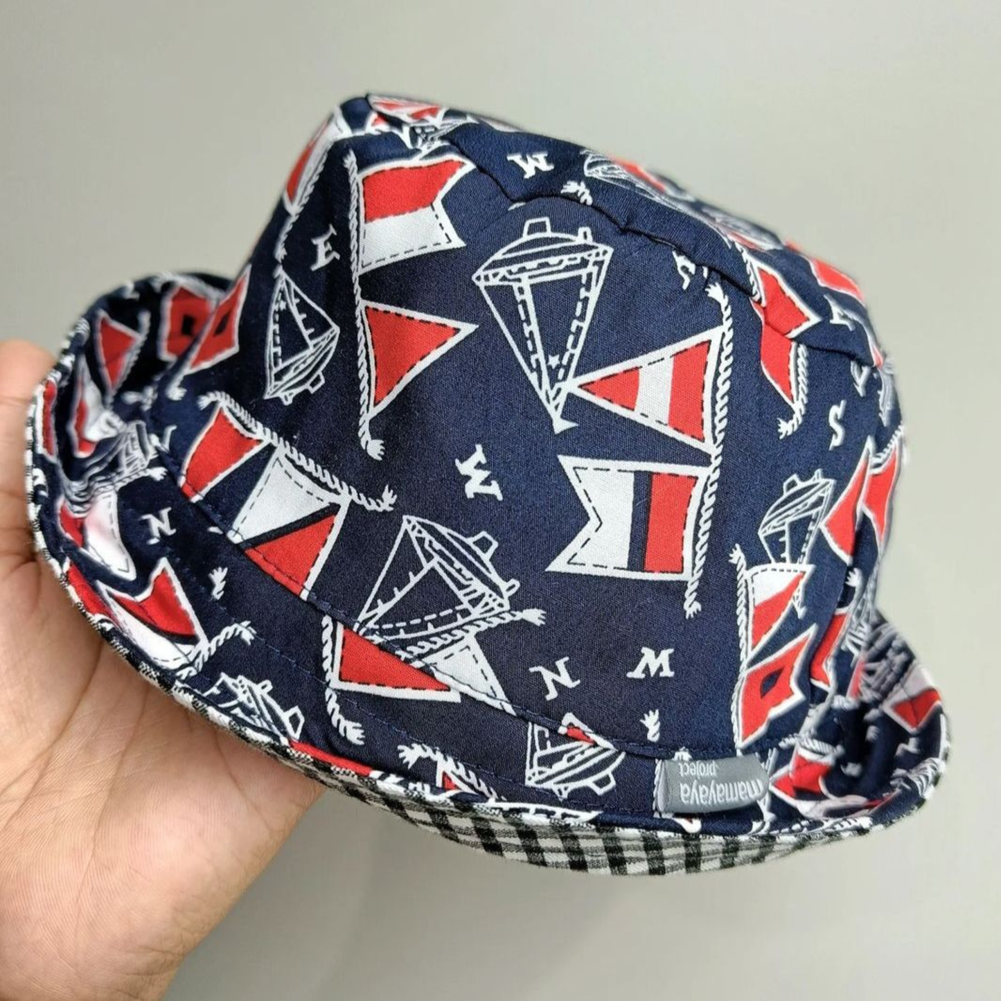 Boat Motif Bucket Hat