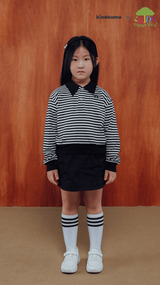 Rogubi Striped Collared Shirt