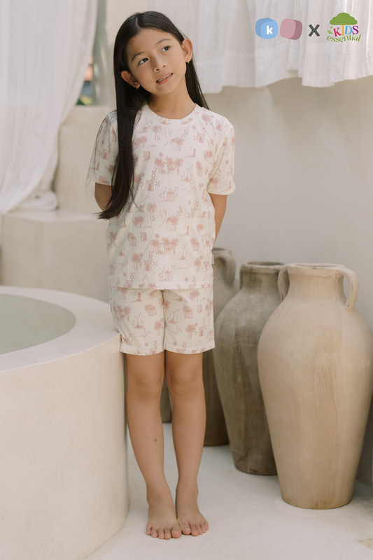 Little Marrakech Loungewear Set - Pink