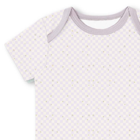 Toddler Short Set - Starry Gingham