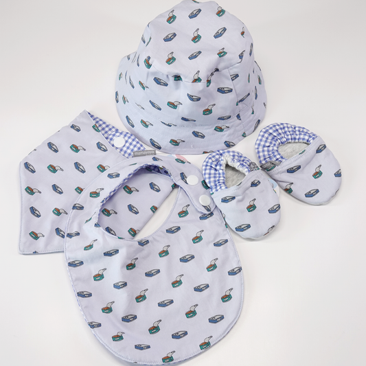 Lil Tuna Time Baby Bib Set