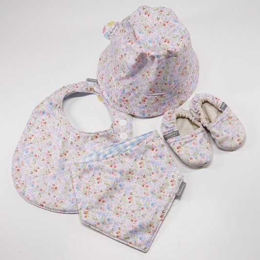 Dandelion Wishes Baby Bib Set (Pink)