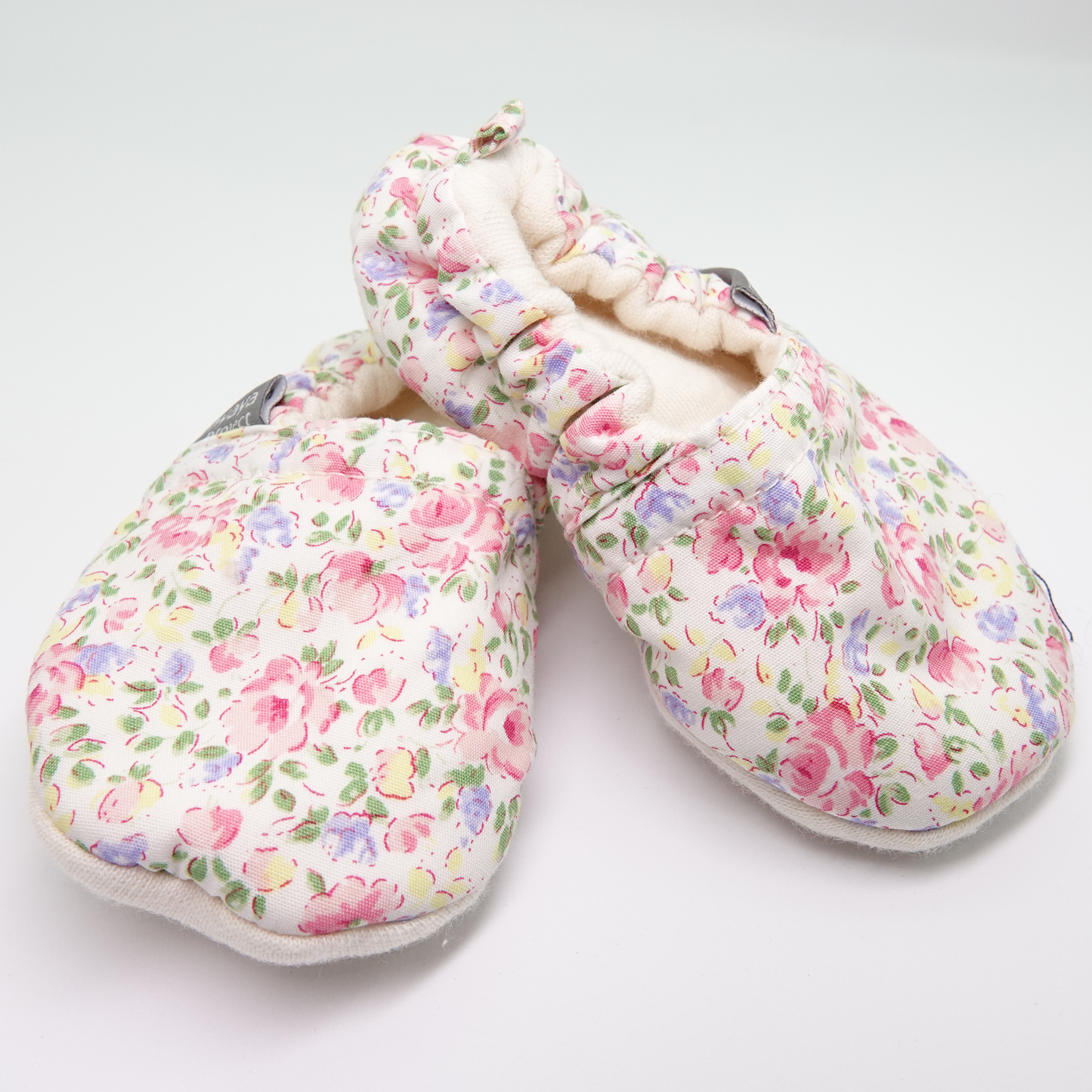 Sweetpea Floral Baby Soft Soles