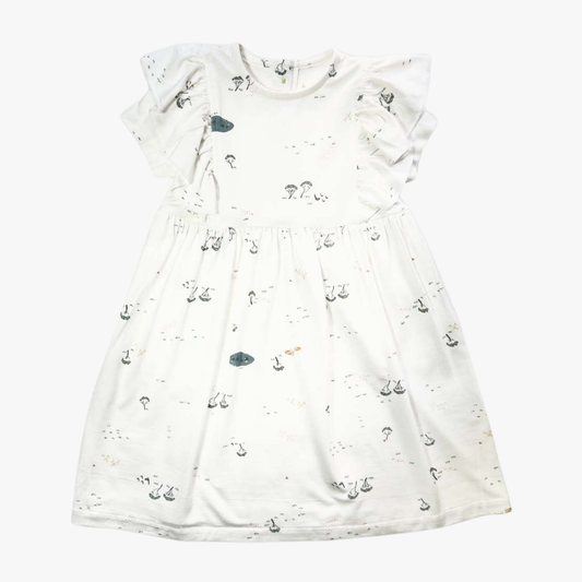 Frill Dress - Farmyard