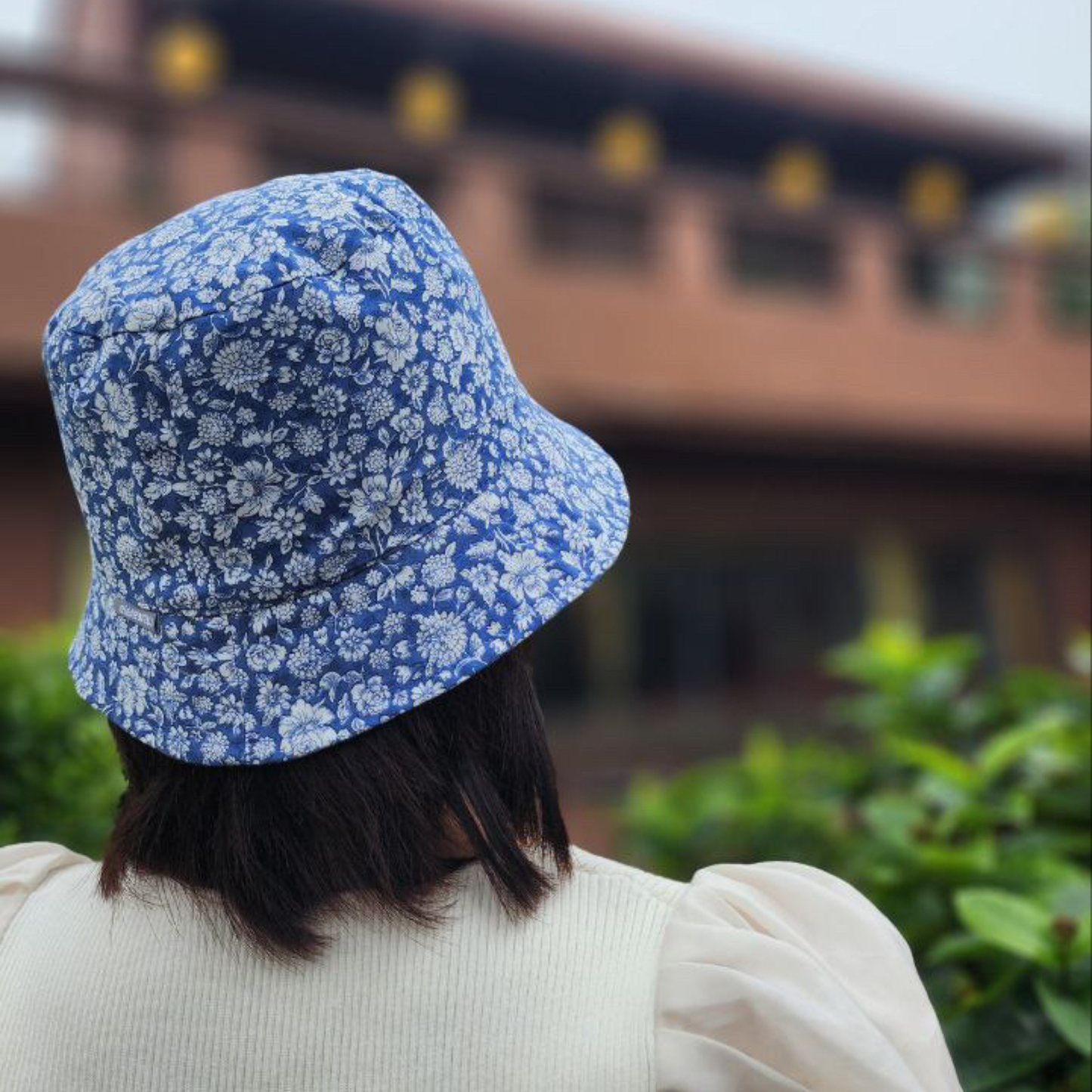 Blue Daisies Bucket Hat